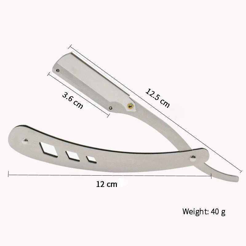 Navalhete Profissional Preto | A Barba na Régua! 📏💥 (Sem lâmina)